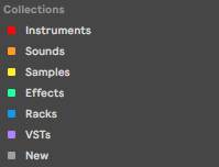 Ableton Collections